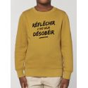 Sweat enfant "Réfléchir c'est désobéir"