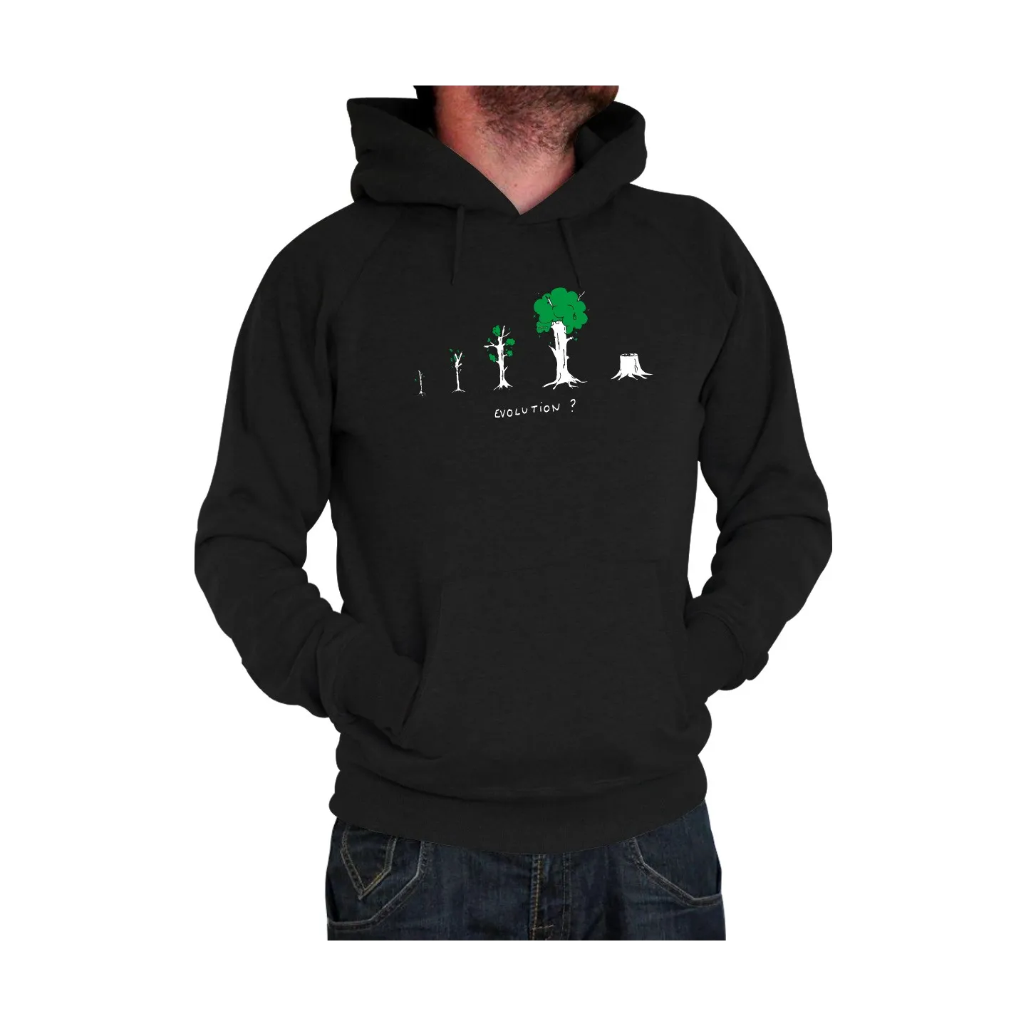 Sweat homme "Arbre évolution"