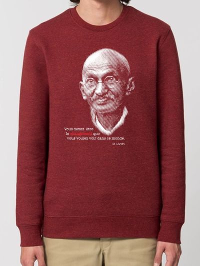 Sweat homme "Gandhi"