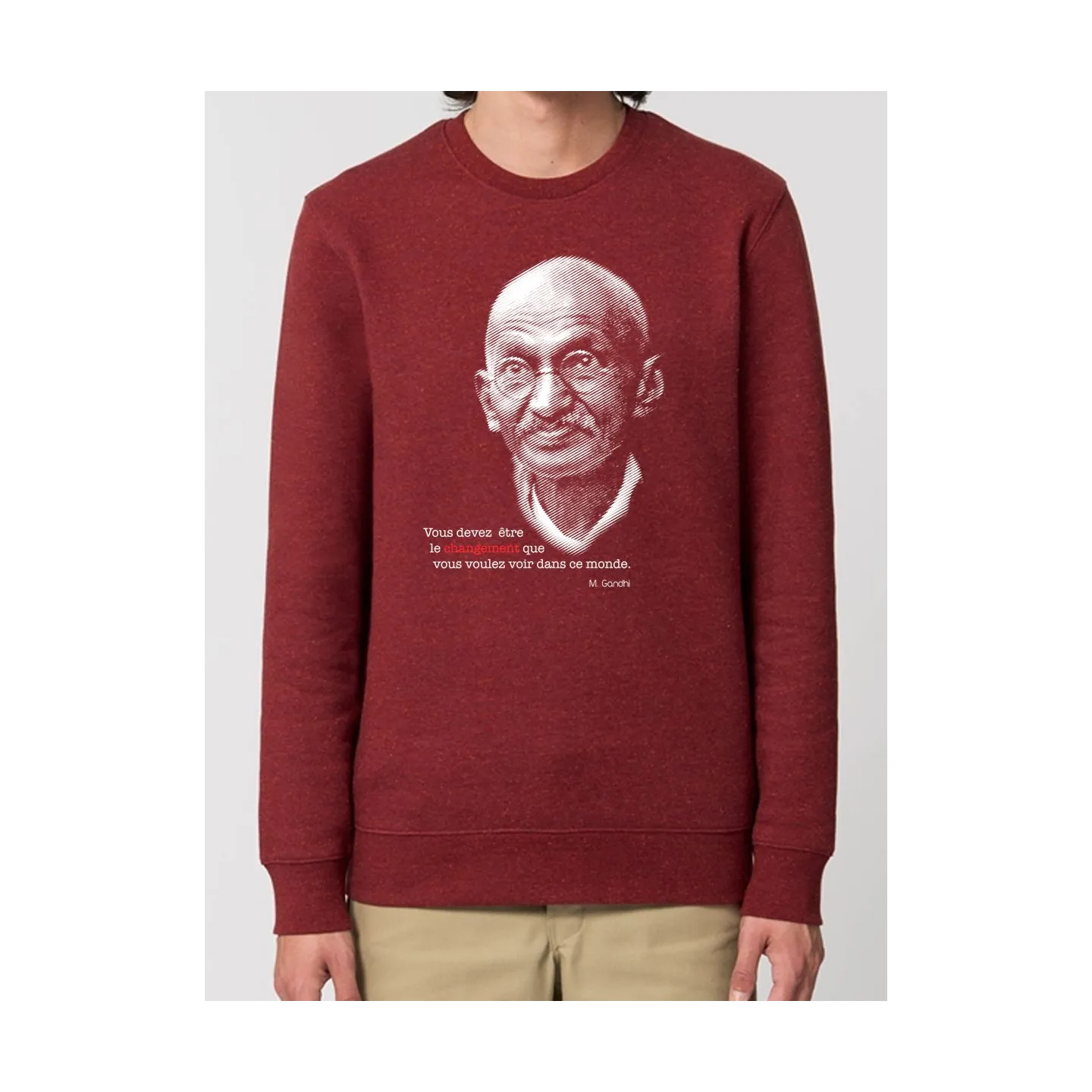 SWEAT HOMME "GANDHI"