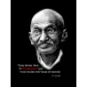 TEE SHIRT BIO FEMME "GANDHI"
