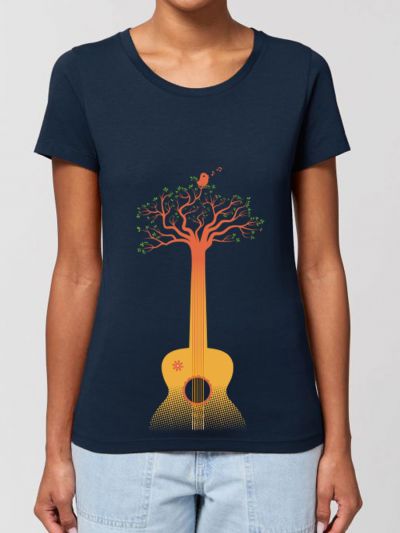T-shirt femme "Guitarbre"