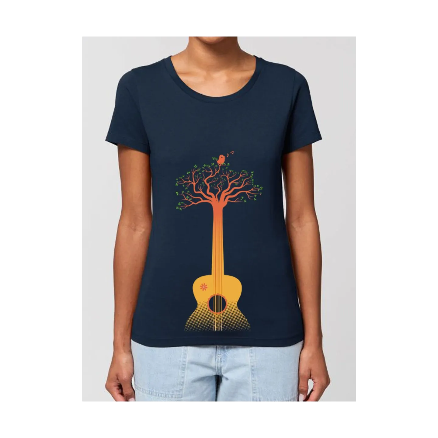 T-shirt femme "Guitarbre"