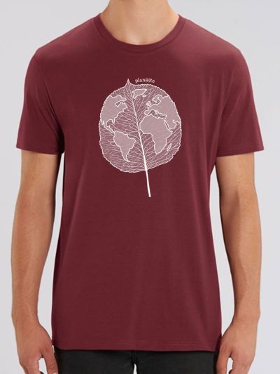 T-shirt homme "Plan(è)te feuille"