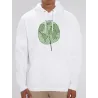 Sweat capuche homme "Plan(è)te feuille"