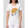  T-shirt femme BIO "Visage" 