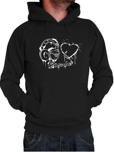 Sweat homme "Ecoute ton coeur"