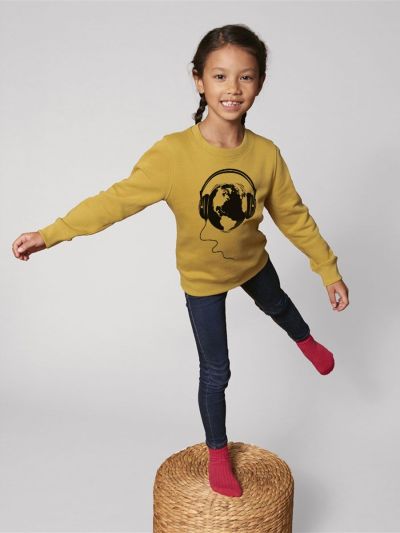 Pull enfant original en coton bio