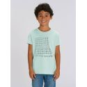 Tee shirt enfant "je ne dois pas ecrire sur mon tee shirt"