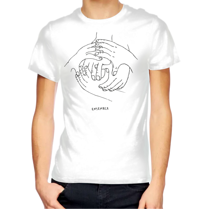 T-shirt homme "ENSEMBLE"
