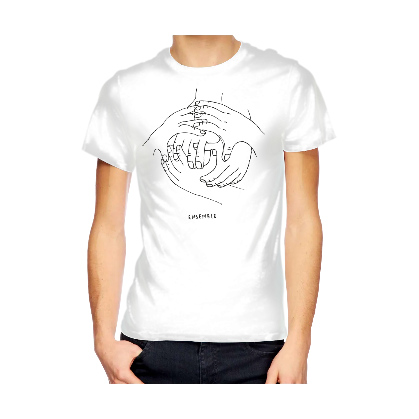 T-shirt homme "ENSEMBLE"