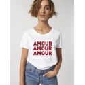T-shirt femme "Amour Amour Amour"