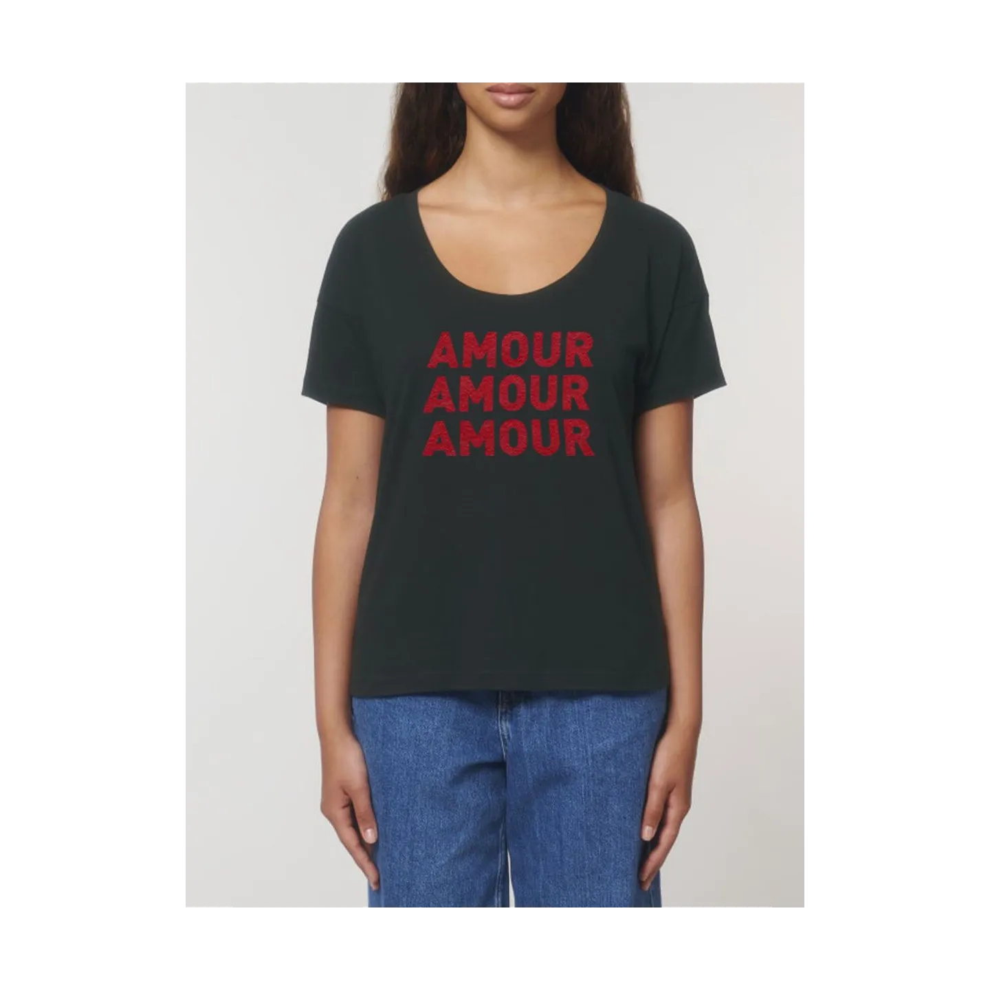 Tee shirt loose AMOUR AMOUR AMOUR