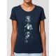 T-shirt femme "Singes de la sagesse"