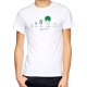 T-shirt homme "arbre evolution"