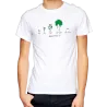 T-shirt homme "arbre evolution"