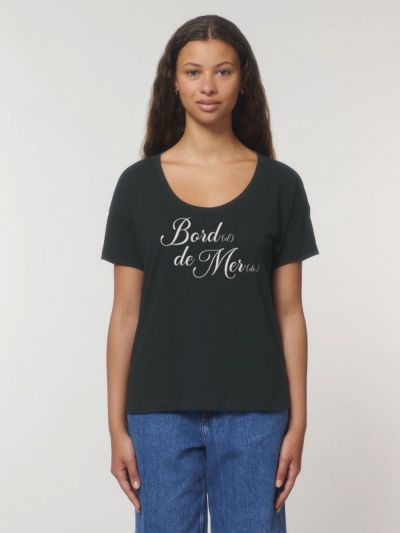 T-shirt femme "Bord(el) de Mer(de)"