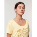 T-shirt femme ''Réfléchir''