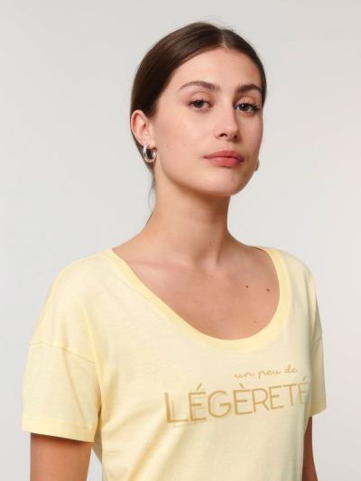 T-shirt femme ''Un Peu de Légèreté''