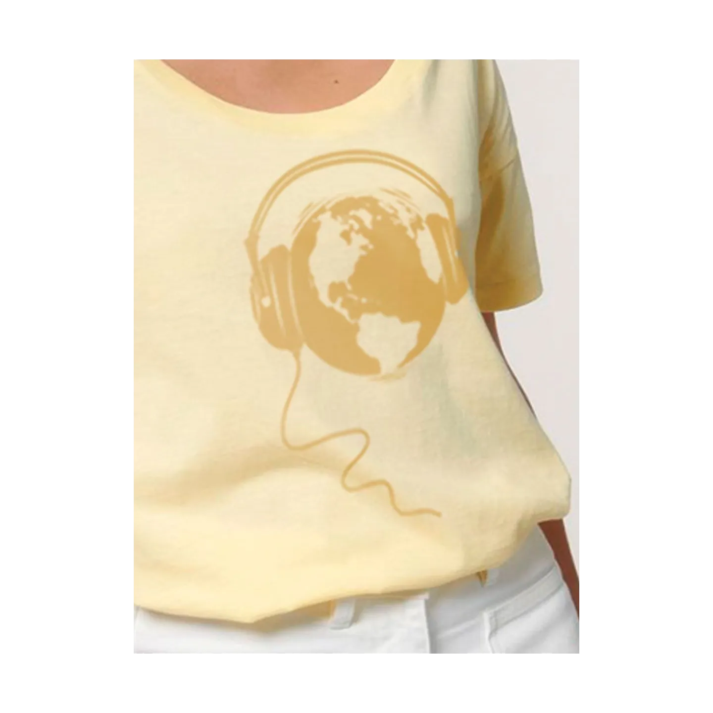 T-shirt femme ''Ecoute la Terre''