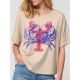 T-shirt femme loose "Homard/Crabe" par Ruliano des Bois