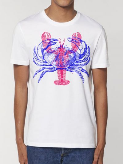 Tee shirt homme "Crabe/Homard" par Ruliano des Bois