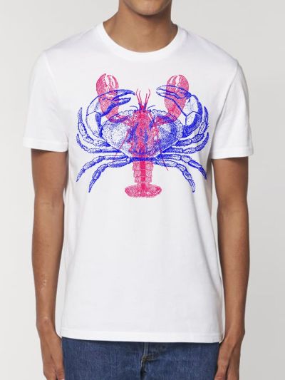 T-shirt homme "Crabe/Homard" par Ruliano des Bois