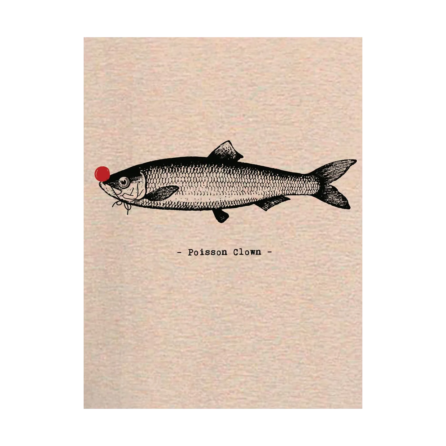 T-shirt femme "Poisson Clown"
