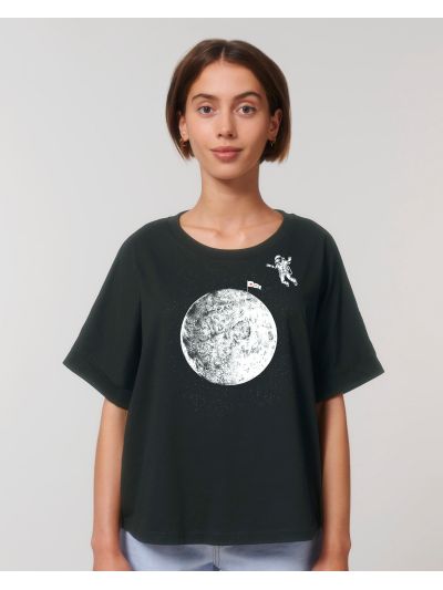 T-shirt femme "Black Moon" By the ink