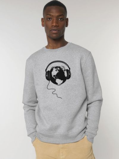 Sweat homme ''Ecoute la Terre''