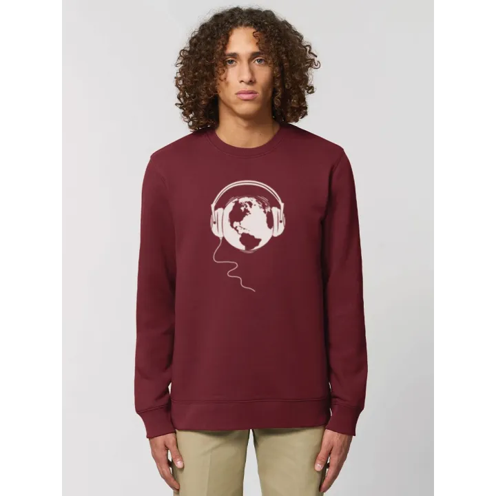 Sweat homme ''Ecoute la Terre''