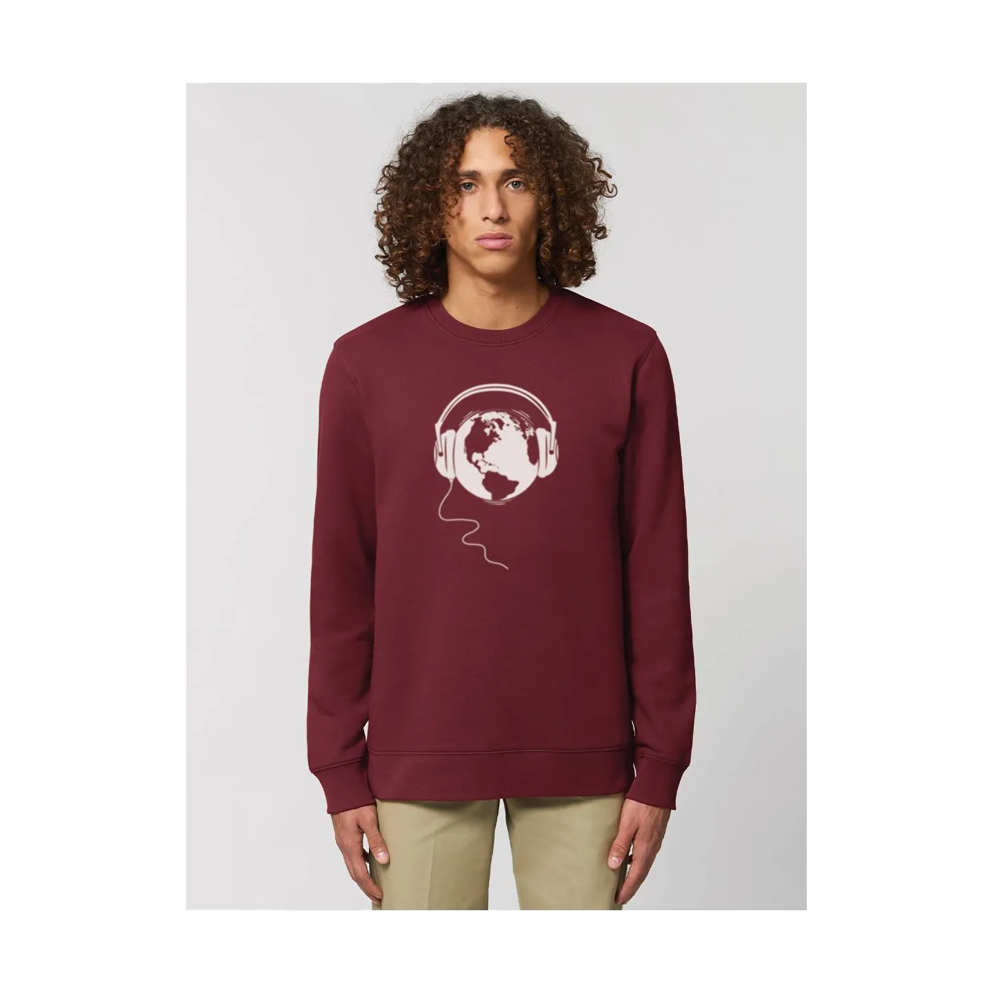 Sweat homme ''Ecoute la Terre''