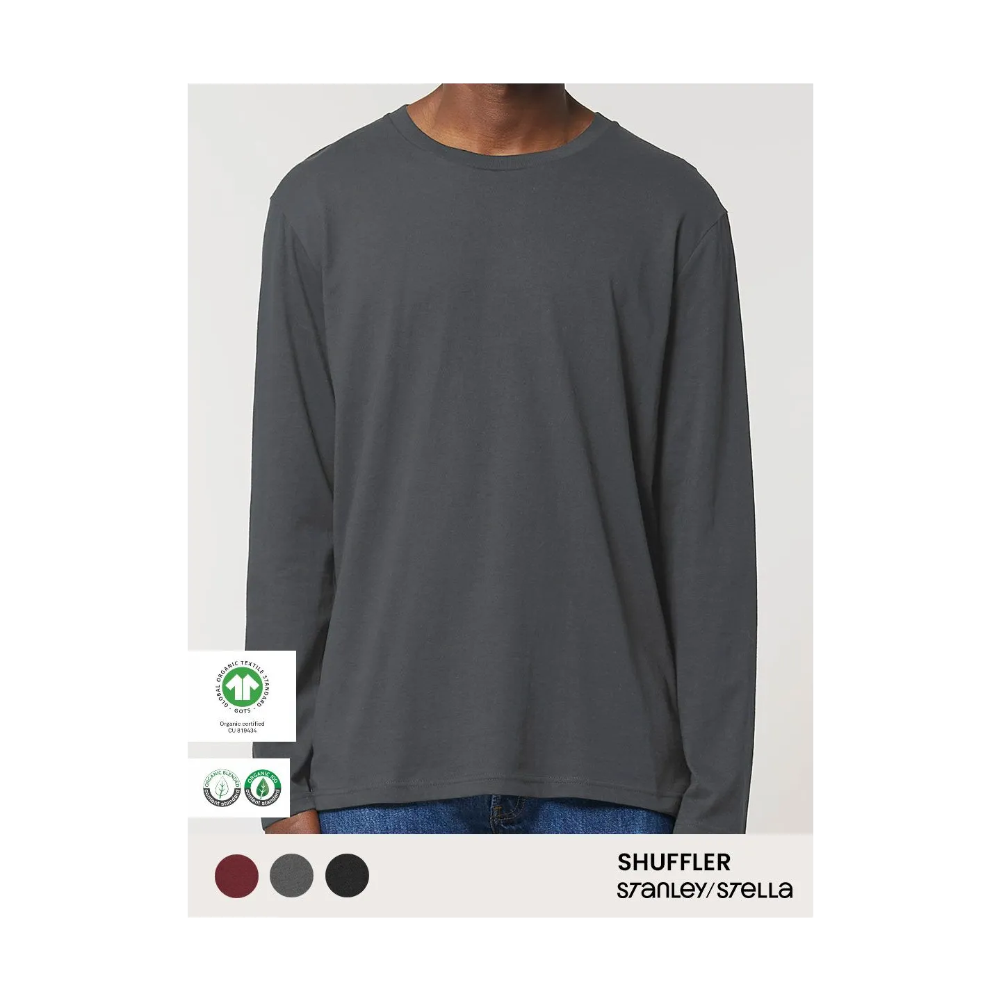 Tshirt homme manches longues