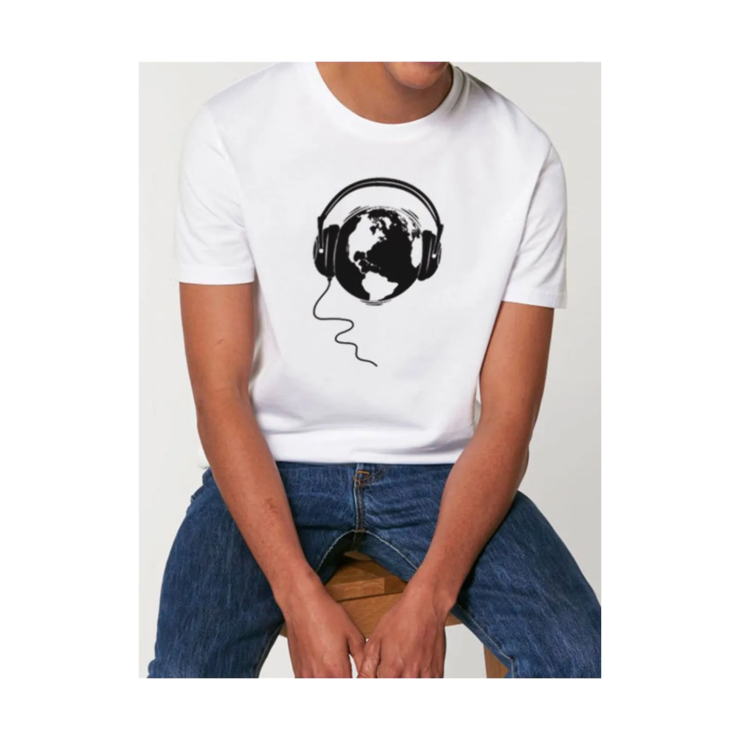 T-shirt ''Ecoute la terre''