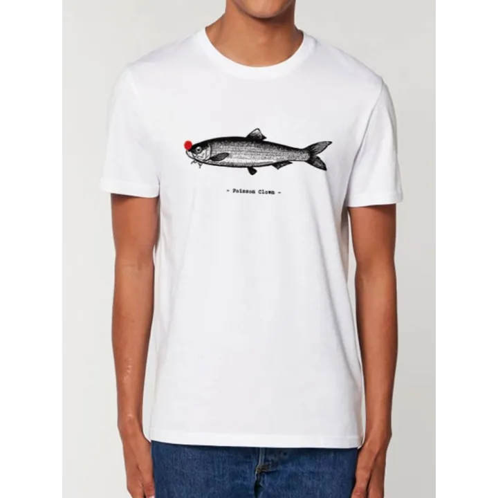 T-shirt homme ''Poisson Clown''