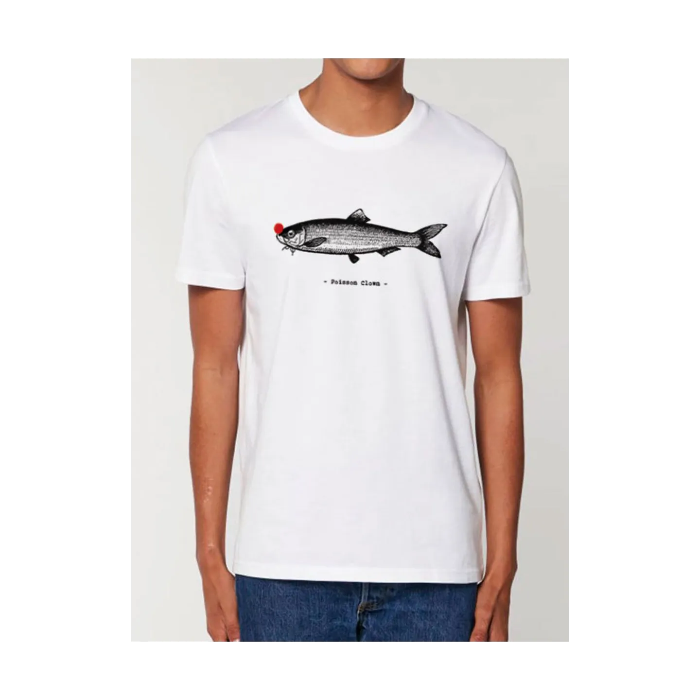 T-shirt homme ''Poisson Clown''