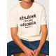 T-shirt homme "Réfléchir c'est déjà désobéir"