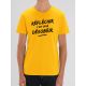 T-shirt homme "Réfléchir c'est déjà désobéir"