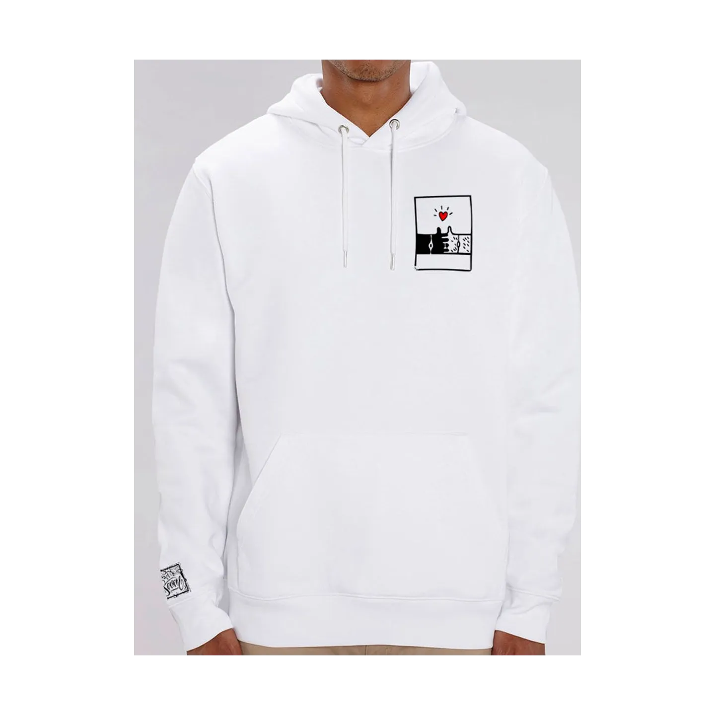 Sweat capuche homme "Love 57'' Quentin 7