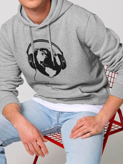 Sweat Homme "Ecoute la terre"