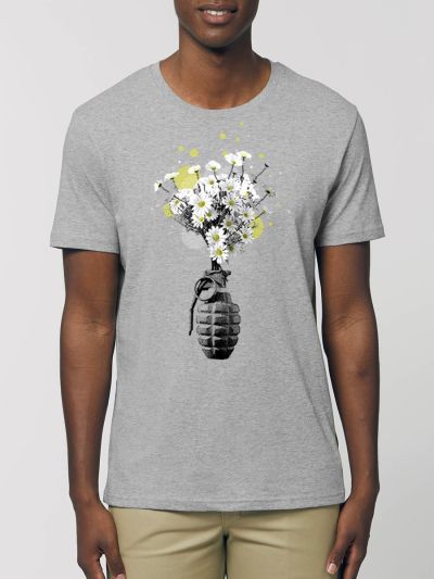 T-shirt homme "Flower Bomb"