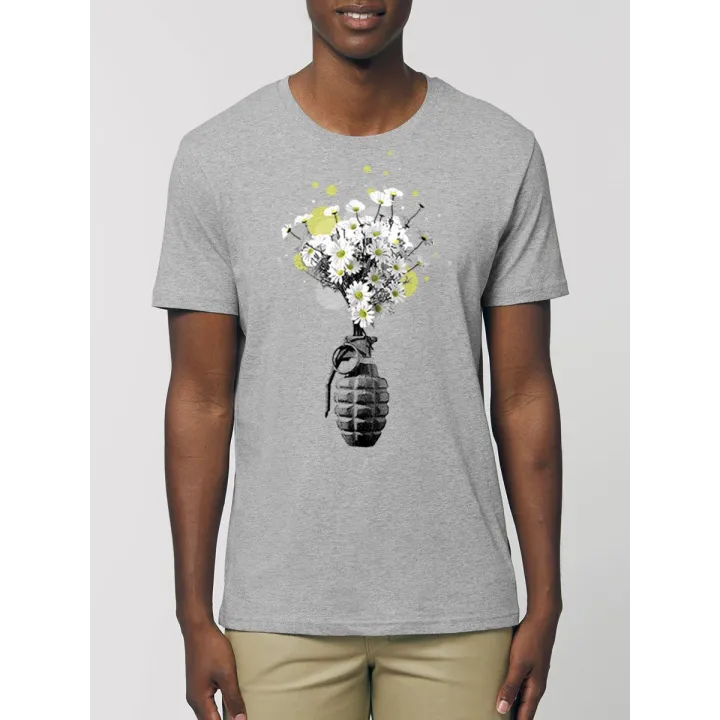 T-shirt homme "Flower Bomb"