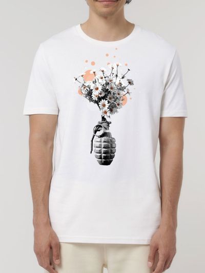 T-shirt homme "Flower Bomb"