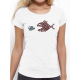 T-shirt femme "Poissons unis"