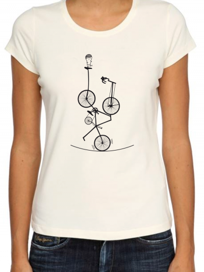 T-shirt femme "Sur le fil"