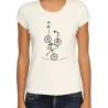 T-shirt femme "Sur le fil"