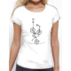 T-shirt femme "Sur le fil"