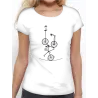 T-shirt femme "Sur le fil"