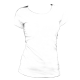 T-shirt femme "Today blanc"
