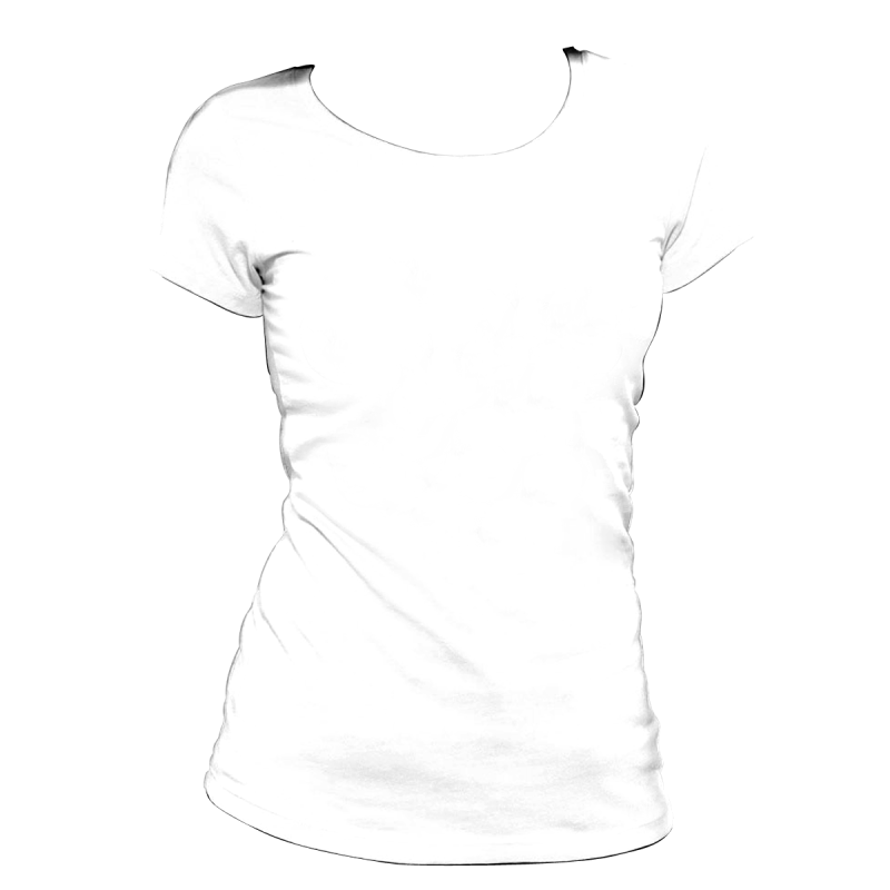 tee shirt blanc uni femme